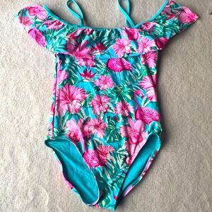 Place floral swim suite